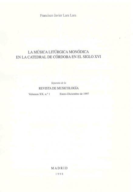 1997 Monod Cordoba