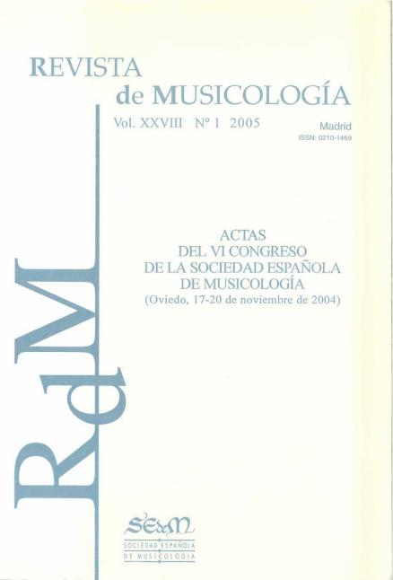 2005 revMusicología