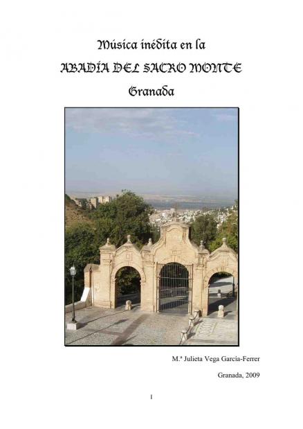2009 sacromonte